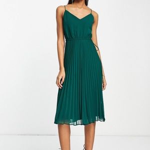 Forest green dress purchased from ASOS never worn